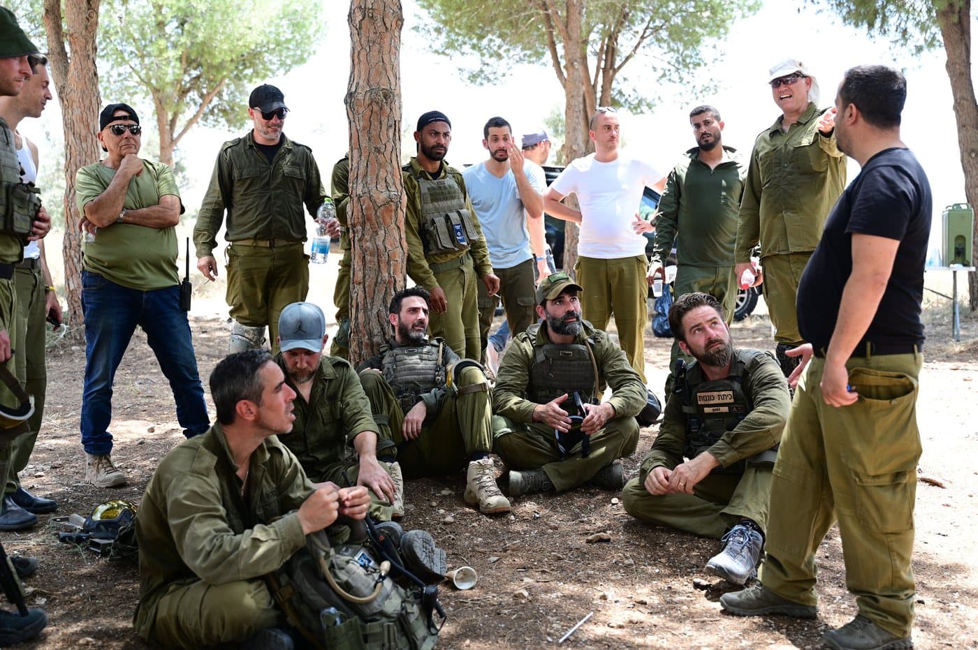 דן קנה, מייסד Hunter Skills, באימון שטח